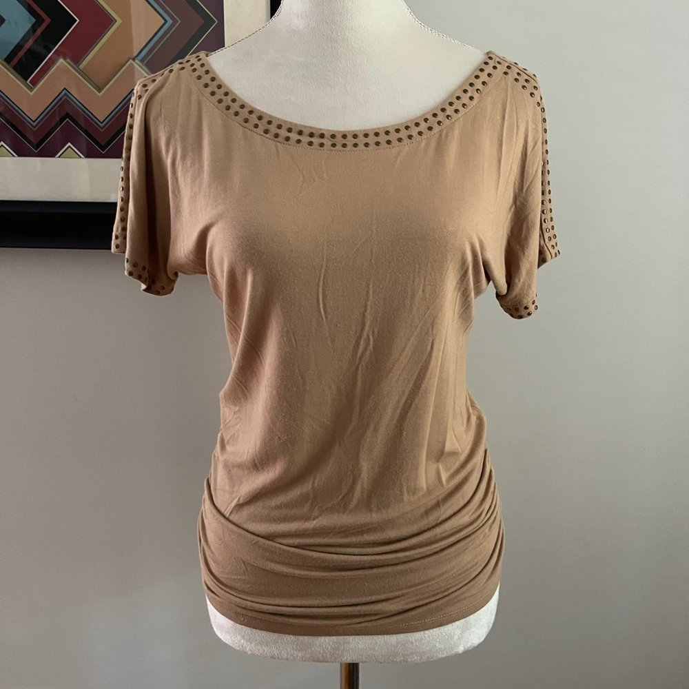 Carmen Gold w/Metal Studs Top S
